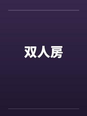 双人房 双人房